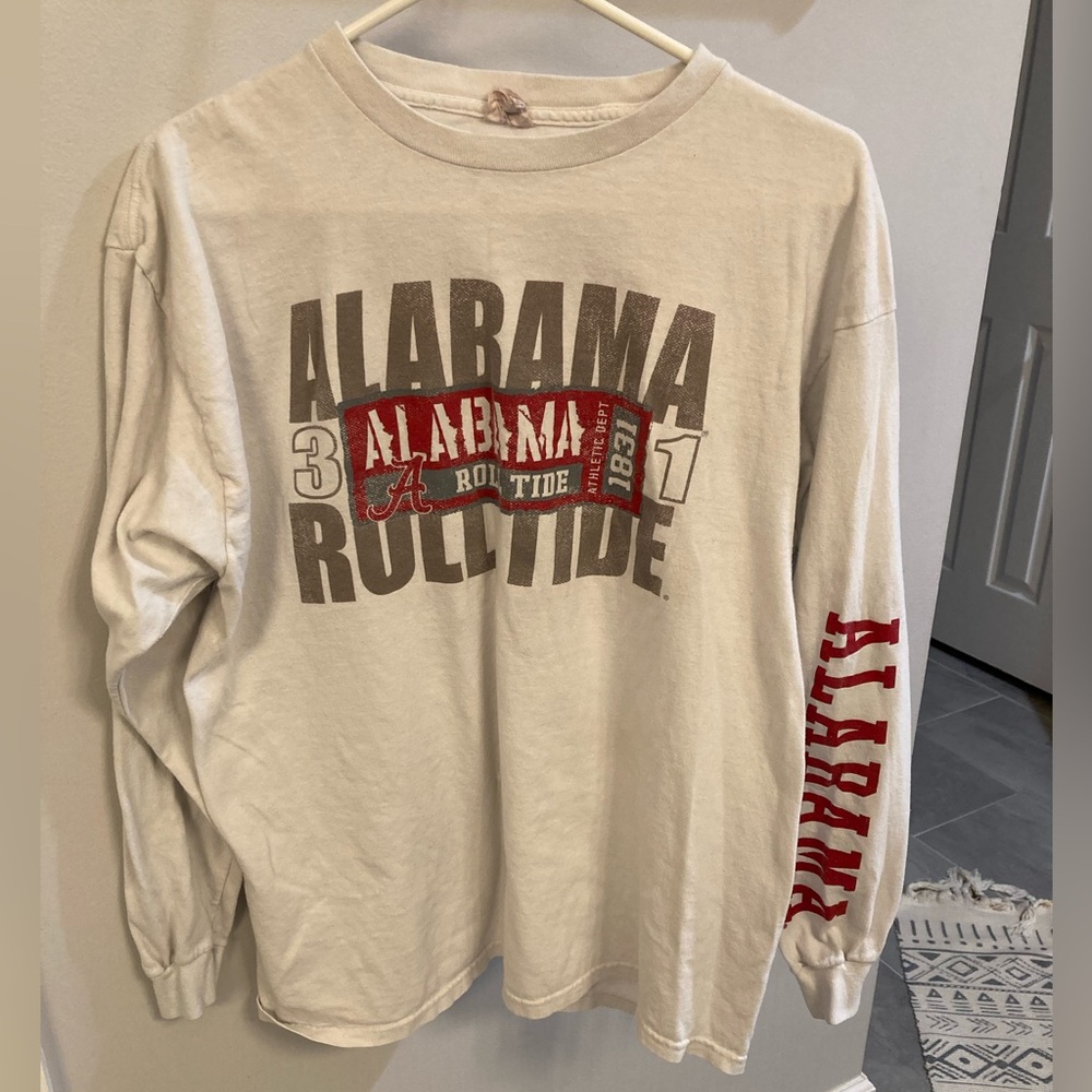 Vintage Alabama Roll Tide long sleeve shirt Delta tag size XL